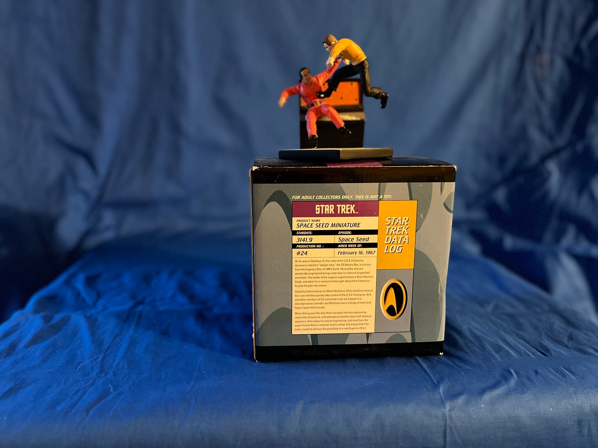 Applause Star Trek “Space Seed” Diorama Miniature