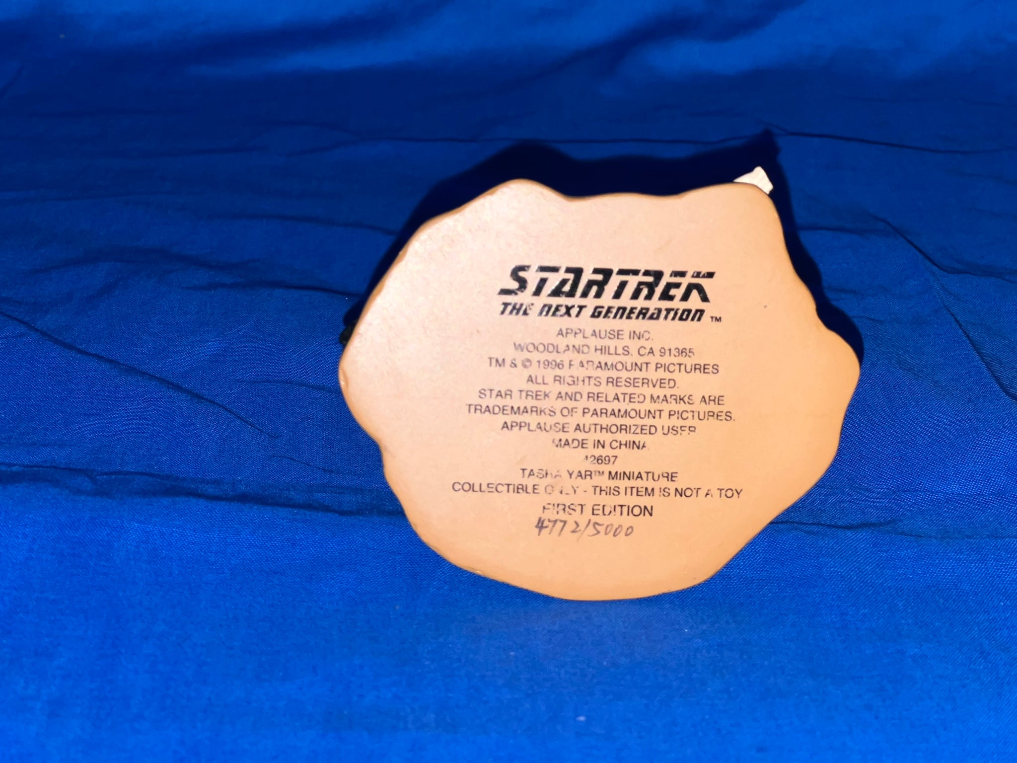 Applause Star Trek Collectables Tasha Yar Miniature: